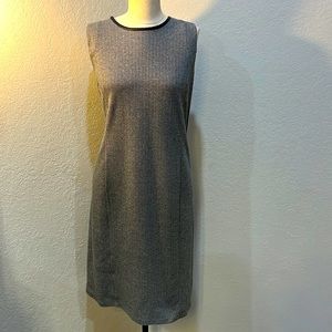 Lauren Ralph Lauren gray and black dress